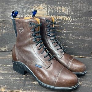 Ariat Leather Paddock Boots Size 7B